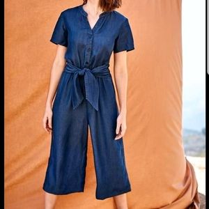 Amour Vert Bijou tencel jumpsuit sz Medium EUC